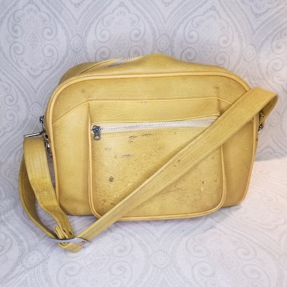 American Tourister Bags Vintage Yellow American Tourister Carryon